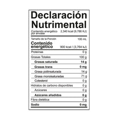 Aceite de aguacate refinado