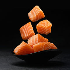 Cubos de Salmón Premium