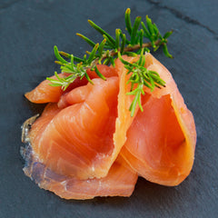 Sashimi de Salmón Ahumado