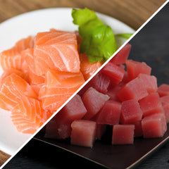 Cubos Salmón-Atún