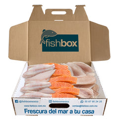 Huachinango-Salmón-Mojarra