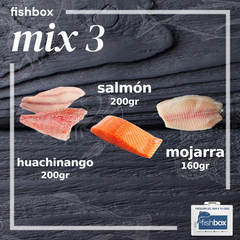 Huachinango-Salmón-Mojarra