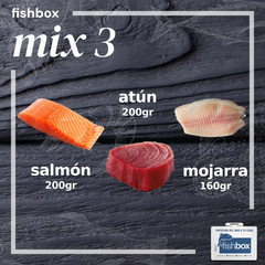 Salmón-Atún-Mojarra