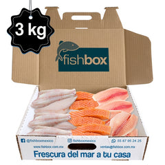 Huachinango-Salmón-Tilapia