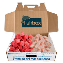 2Kg Cubos Atún-Róbalo