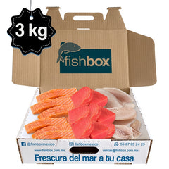 Salmón-Atún-Mojarra