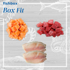 BOX FIT POR MENOS DE $520 Mix de salmón, atún y tilapia