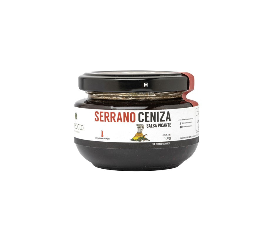 Salsa serrano ceniza