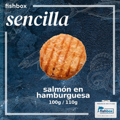 Hamburguesa de Salmón