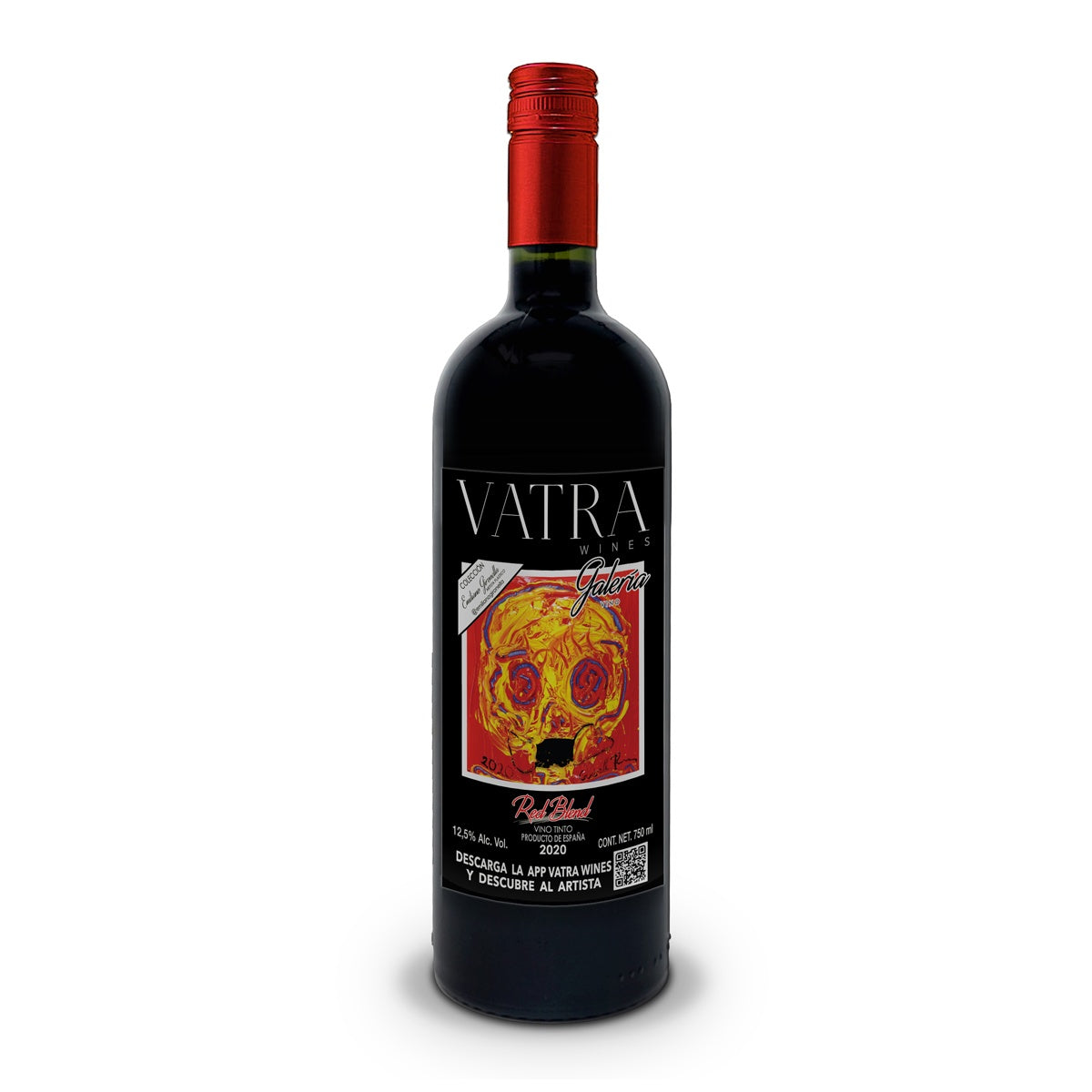 Vino Tinto Vatra Wines Galería Red Calavera Naranja 750 ml