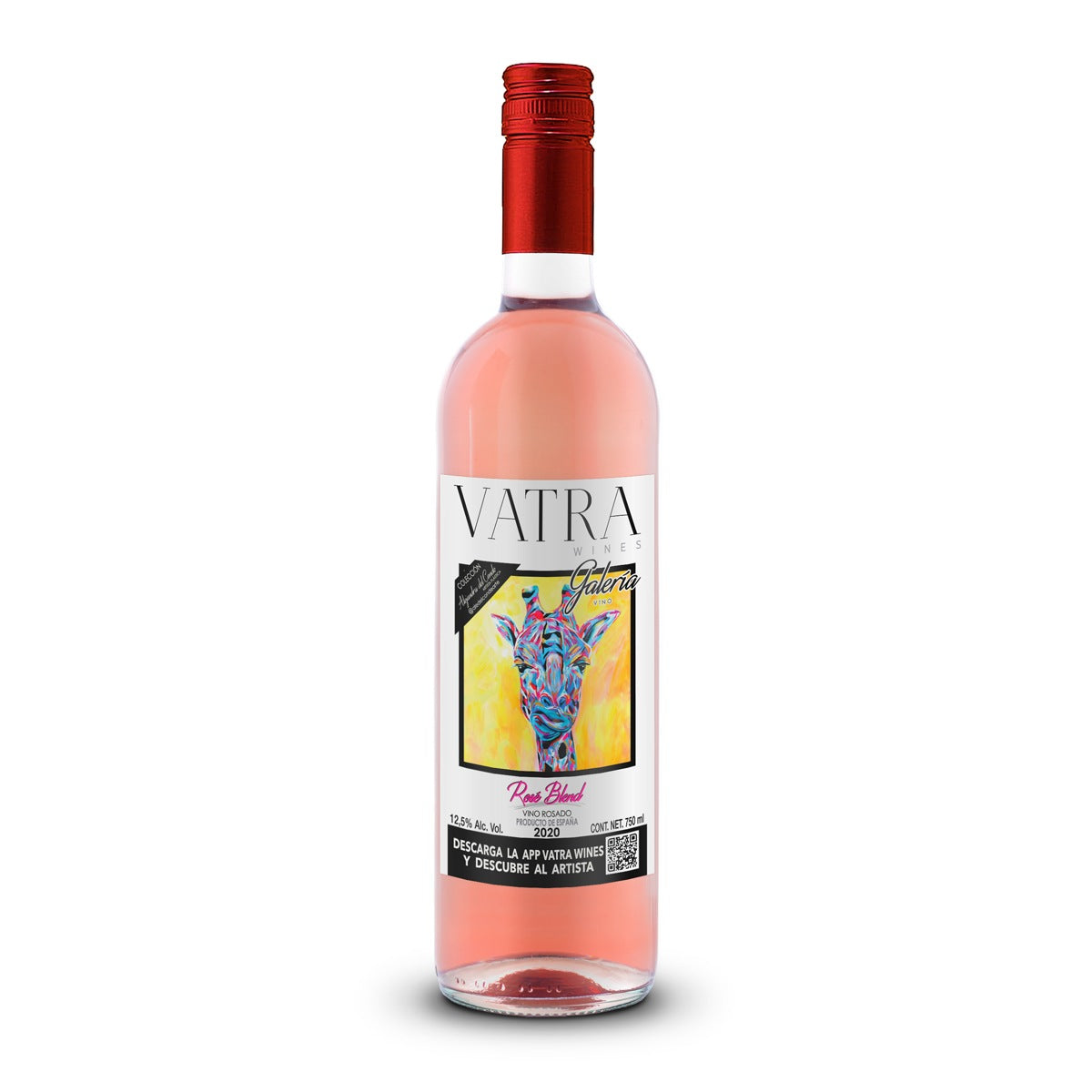 Vino Rosado Vatra Wines Galería Rose Blend Jirafa 750 ml